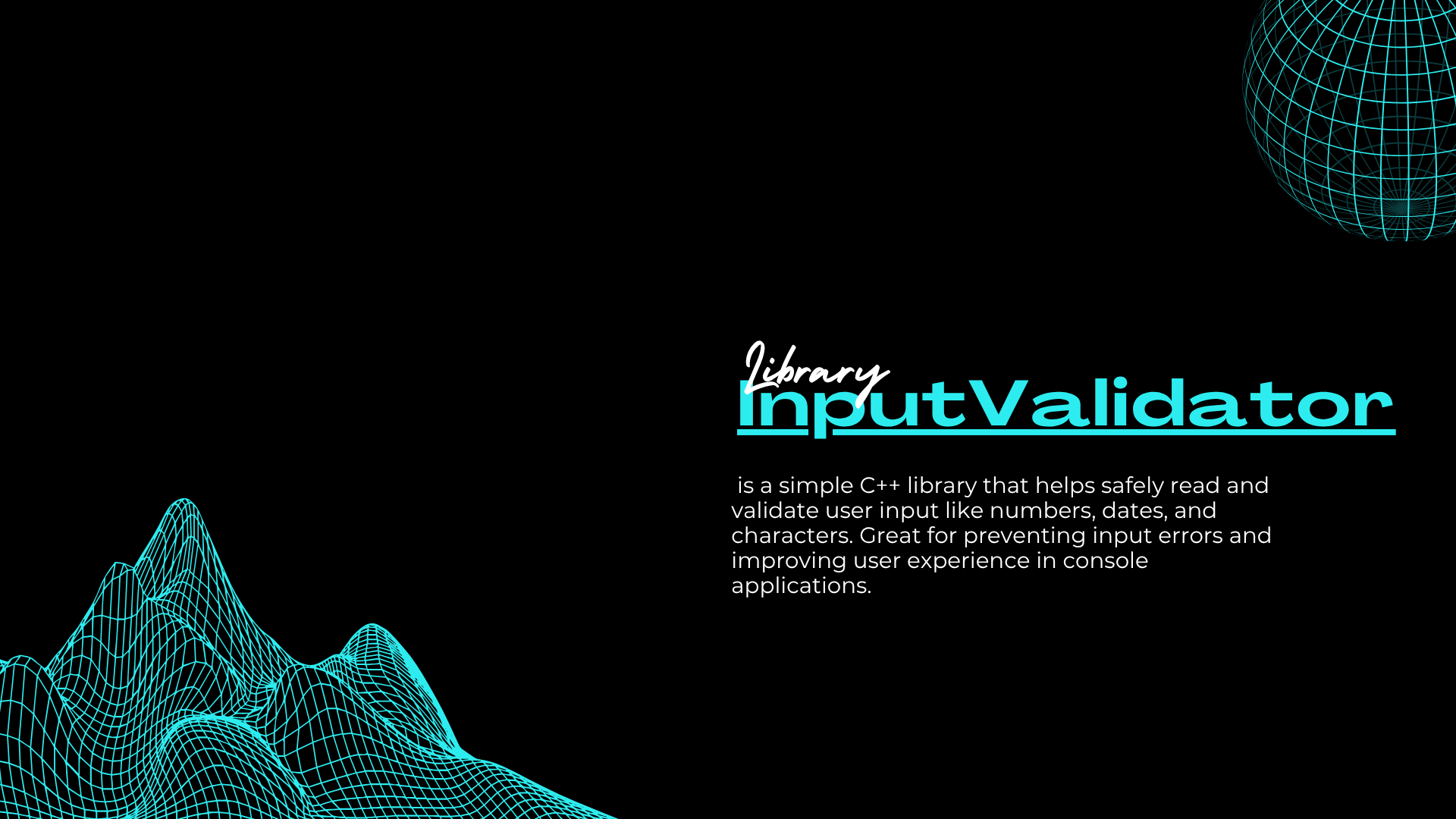 InputValidator Project